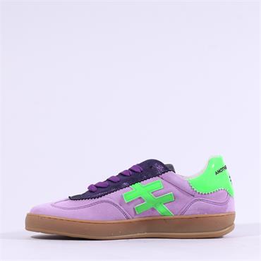 Another Trend Iconic II Gumsole Trainer - Light Purple Green